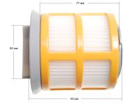 Фильтр HEPA пылесоса Electrolux, Zanussi