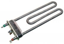 ТЭН (нагреватель) L=190 мм, 1800W, прямой с отверстием стиральной машины Bosch, Samsung